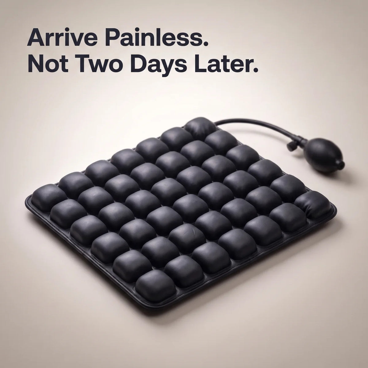 PressureSpread - Inflatable Seat Cushion + FREE Storage Bag